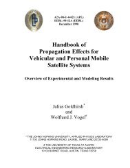 Handbook of Propagation Effects for Vehicular and ... - Courses