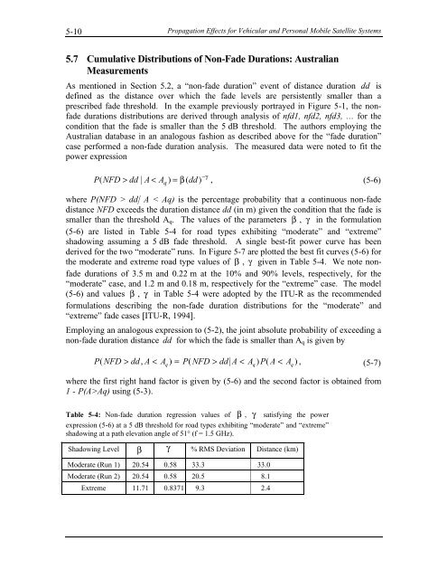 Handbook of Propagation Effects for Vehicular and ... - Courses