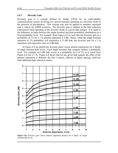 Handbook of Propagation Effects for Vehicular and ... - Courses