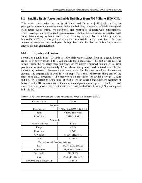 Handbook of Propagation Effects for Vehicular and ... - Courses