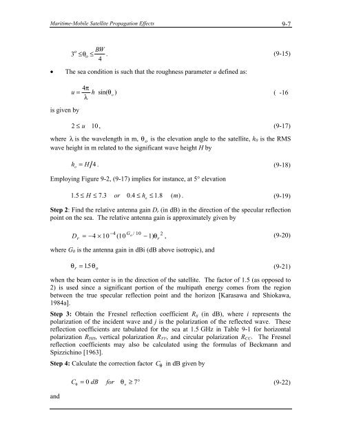 Handbook of Propagation Effects for Vehicular and ... - Courses