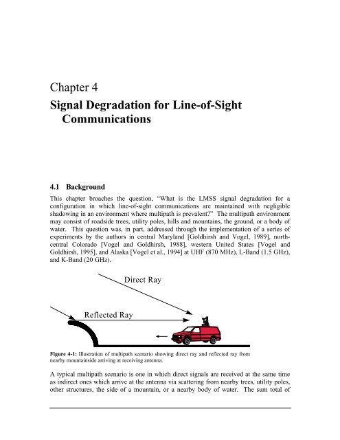 Handbook of Propagation Effects for Vehicular and ... - Courses