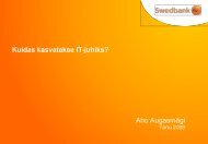 Kuidas kasvatakse IT-juhiks? Aho Augasmägi