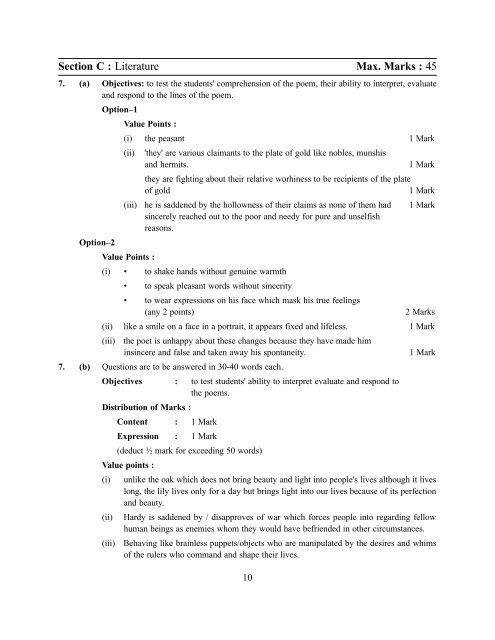 sample question papers - Central Board of Secondary Education