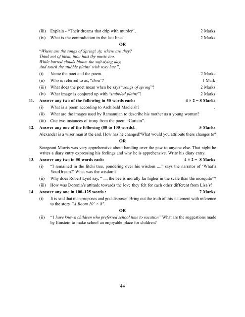 sample question papers - Central Board of Secondary Education
