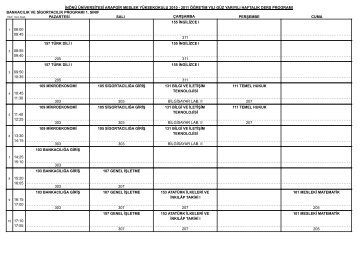 inönü üniversitesi arapgir meslek yüksekokulu 2010 - 2011 öğretim ...