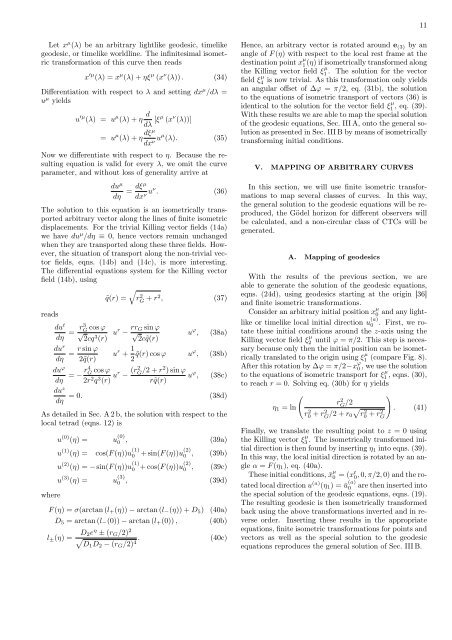 The Gödel universe - Institut für Theoretische Physik der Universität ...