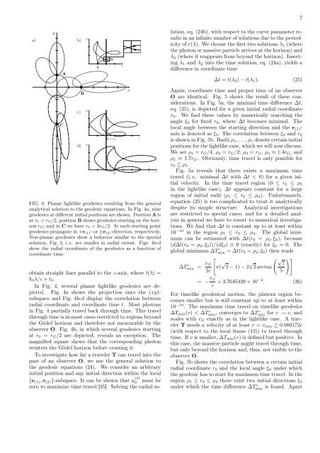 The Gödel universe - Institut für Theoretische Physik der Universität ...