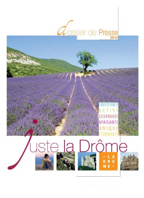 Dossier de presse Drôme Tourisme 2013