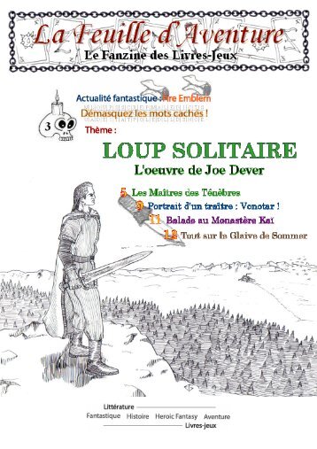 Loup Solitaire - FBJDR