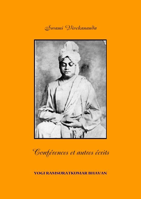 Swami Vivekananda Conférences et autres écrits - Gaura Krishna