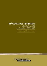 IMÁGENES DEL PESIMISMO - Publicaciones Universidad de Alicante