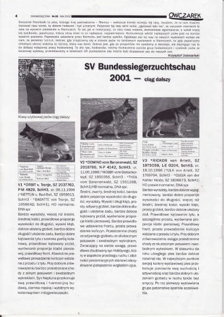 SV Bundessiegerzuchtschau - Jacentus