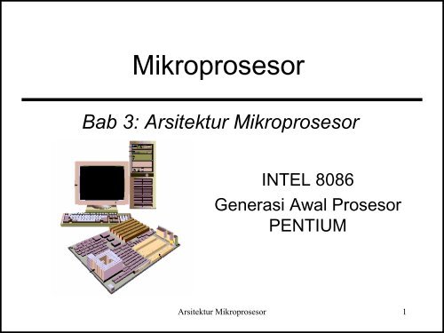 Arsitektur Mikroprosesor - ELearning Jogja