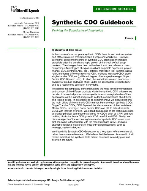 Synthetic Cdo Explained | Synthetic CDO Meaning, Definition & Example ...