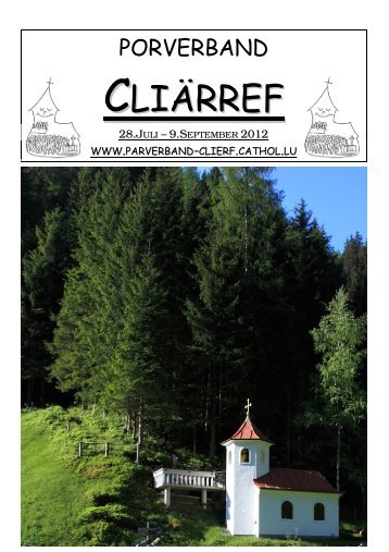 Clervaux 2012 8.Porblad 28.7.-9.9.12 - Parverband Clierf