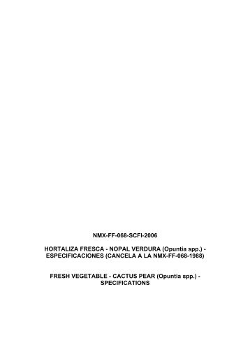NOPAL VERDURA (Opuntia spp