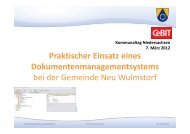 Vortrag Dokumentenmanagementsystem