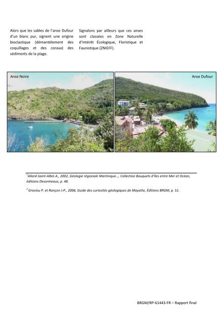 Fiche 27 Anse Noire et Anse Dufour