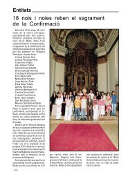 18 nois i noies reben el sagrament de la Confirmació - Jesús