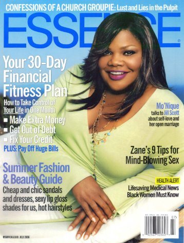 Mo'Nique: Essence Cover Stories - Regina R. Robertson