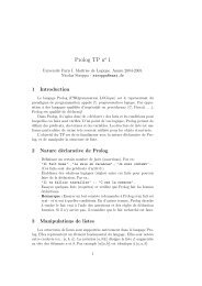 Prolog TP no 1