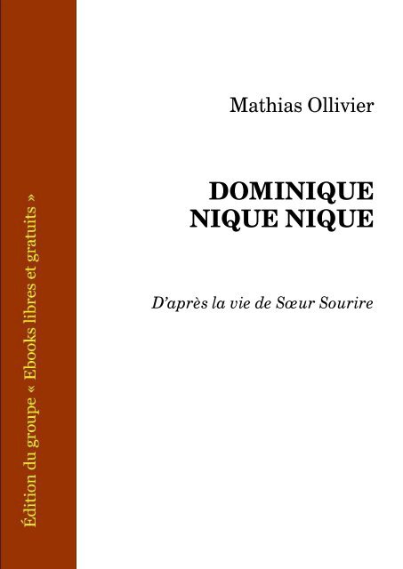 Dominique nique nique - Ebooks libres et gratuits