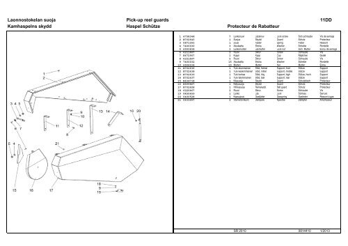 Varaosaluettelo Reservdelskatalog Parts Book ... - Sampo-Rosenlew