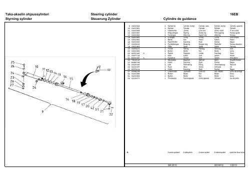 Varaosaluettelo Reservdelskatalog Parts Book ... - Sampo-Rosenlew