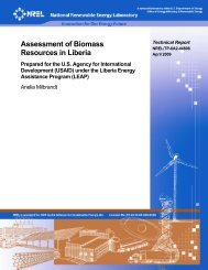 Assessment of Biomass Resources in Liberia - NREL