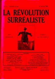 La révolution surréaliste N°2, janvier 1925 - Les inventeurs d ...