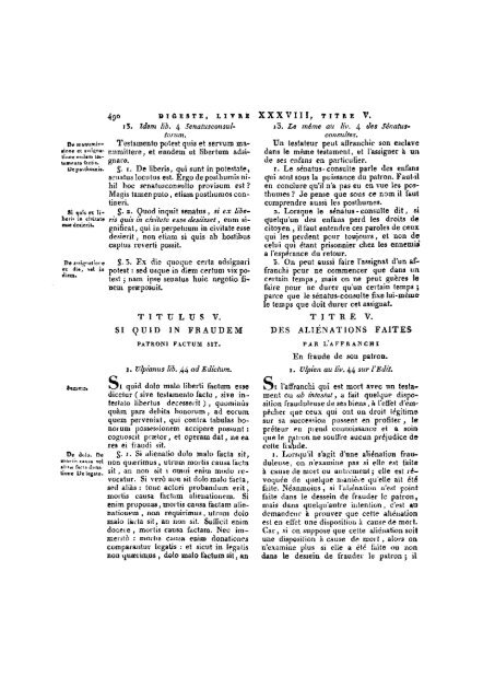 DIGESTORUM SEU PANDECTARUM - Histoire du droit