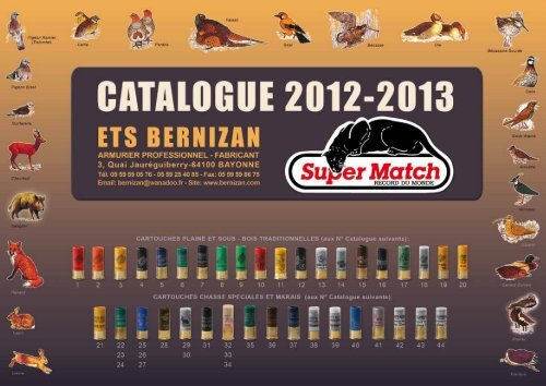 Télécharger Catalogue 2013 - 2014 - Bernizan