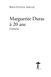 Marguerite Duras à 20 ans - Au diable vauvert