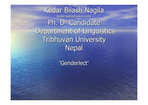 Kedar Nagila - thailand power point