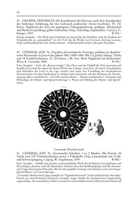 Geschichte der Kardiologie von Harvey bis Barnard ANTIQUARIAT ...