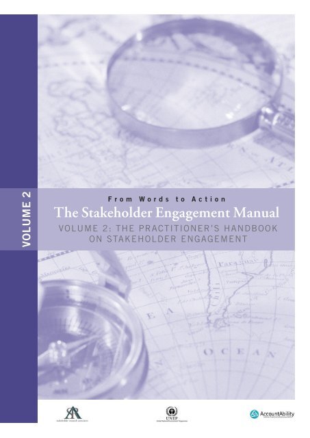 The Stakeholder Engagement Manual Volume 2 - AccountAbility
