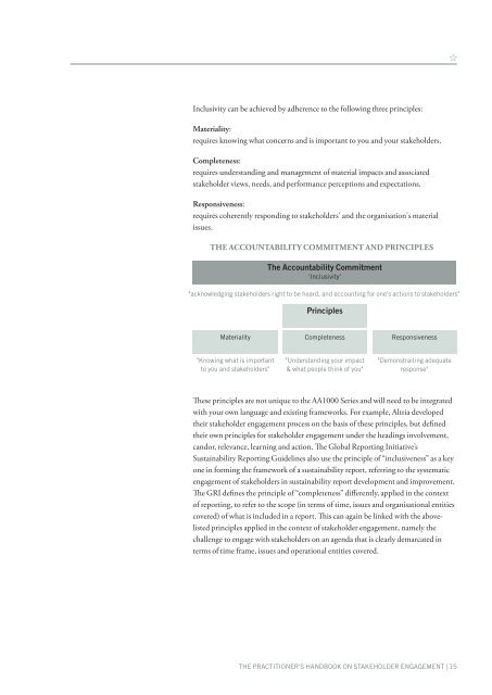 The Stakeholder Engagement Manual Volume 2 - AccountAbility