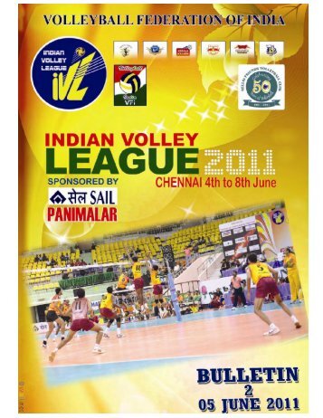 BULLETIN NO. 2 - IVL CHENNAI.pdf - Volleyball Federation of India