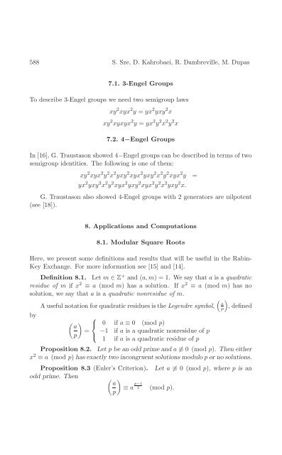 FINDING N-TH ROOTS IN NILPOTENT GROUPS AND ...