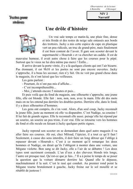 Une drôle d'histoire Académie de NancyMetz