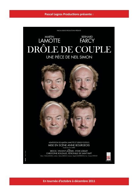 DRÔLE DE COUPLE - Pascal Legros Productions