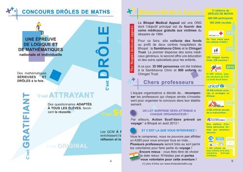 Drôles de Maths ! - Concours Integral