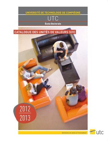 Guide des UV - école doctorale - UTC