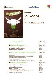 2 Dossier de presse exposition LA VACHE ! Jardin ... - Ville de Dijon