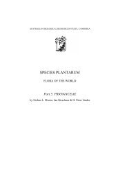 Prioniaceae - Species Plantarum Programme