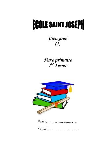 Bien joué (1) 5ème primaire 1 Terme