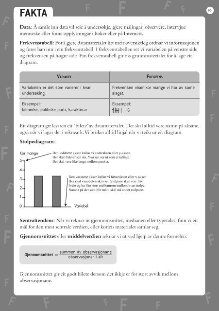 1 Statistikk