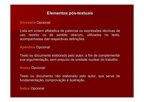 ESTRUTURA E APRESENTAÇÃO DE MONOGRAFIAS ... - UFSM