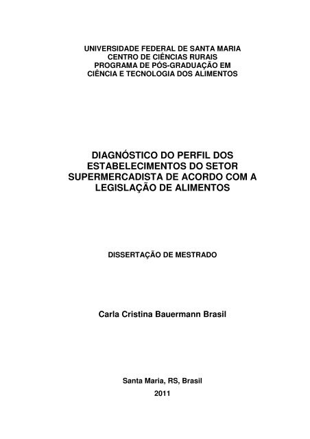 Carla Cristina Bauermann Brasil - UFSM